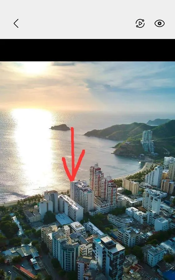 Διαμέρισμα Apartamento 1402 Edificio Karey El Rodadero Σάντα Μάρτα